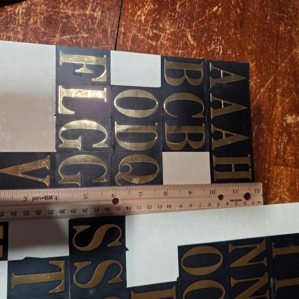 Vinyl Lettering Chartbak - Picture 4 of 10